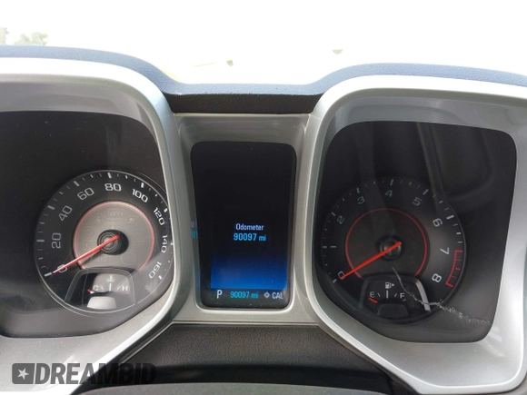2015 Chevrolet Camaro LT with VIN 2G1FF3D35F9298048, listed as a IAAI auction lot 41649182 with 90,097 mi miles. Bid and sale history available at carsss.com. Image 7.