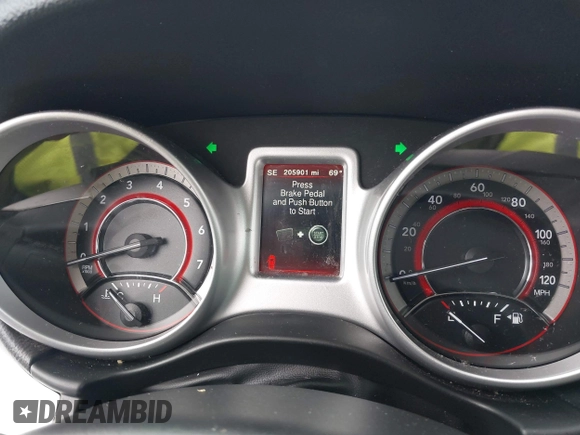 2018 Dodge Journey GT z VIN 3C4PDCEGXJT346670, wystawiony jako IAAI lot #42317716 z przebiegiem 205 901 mil mil oraz . Historia ofert i sprzedaży dostępna na DreamBid. Obrazek 7.
