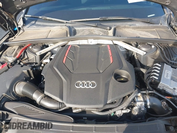 2023 Audi S5 Sportback Premium Plus z VIN WAUC4CF55PA001605, wystawiony jako IAAI lot #41597900 z przebiegiem 24 446 mil mil oraz . Historia ofert i sprzedaży dostępna na DreamBid. Obrazek 10.