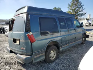 1998 GMC Savana Cargo Van YF7 with VIN 1GDFG15R6W1033263, listed as a Copart auction lot 45605985 with 156,211 mi miles and Non Repairable. Bid and sale history available at carsss.com. Image 3.