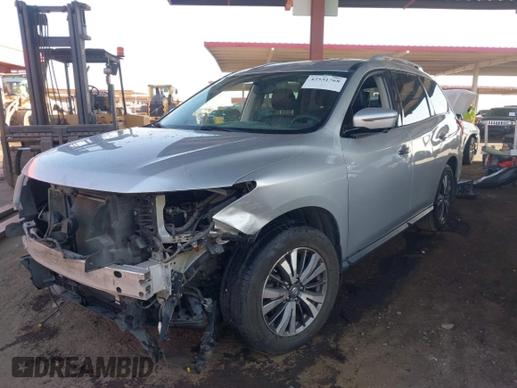 2017 Nissan Pathfinder SV z VIN 5N1DR2MM3HC696441, wystawiony jako IAAI lot #42551768 z przebiegiem 85 578 mil mil oraz . Historia ofert i sprzedaży dostępna na DreamBid. Obrazek 17.