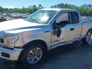 2018 Ford F-150 XL z VIN 1FTEX1CP3JFC11109, wystawiony jako IAAI lot #42196605 z przebiegiem 97 606 mil mil oraz . Historia ofert i sprzedaży dostępna na DreamBid. Obrazek 6.