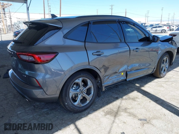 2024 Ford Escape ST-Line with VIN 1FMCU0MZ7RUA96544, listed as a IAAI auction lot 41830465 with 3,463 mi miles and . Bid and sale history available at DreamBid. Image 4.