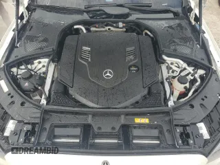 2023 Mercedes-Benz S-Class S 580 with VIN W1K6G7GB9PA222813, listed as a Copart auction lot 76539174 with 5,670 mi miles and Non Repairable. Bid and sale history available at carsss.com. Image 11.