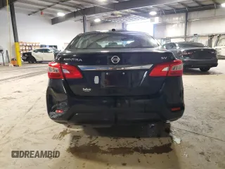 2018 Nissan Sentra SV with VIN 3N1AB7AP8JL634506, listed as a Copart auction lot 53951815 with 47,132 mi miles and Salvage Title. Bid and sale history available at DreamBid. Image 6.