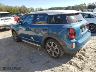 2021 MINI Countryman Cooper S with VIN WMZ83BR00M3M49546, listed as a Copart auction lot 77153034 with 46,081 mi miles and Salvage Title. Bid and sale history available at carsss.com. Image 2.