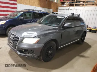 2015 Audi Q5 Premium Plus with VIN WA1LFAFP2FA074636, listed as a Copart auction lot 60327565 with 132,084 mi miles and Salvage title. Bid and sale history available at DreamBid. Image 1.