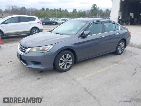 2014 Honda Accord LX z VIN 1HGCR2F35EA223881, wystawiony jako IAAI lot #42032657 z przebiegiem 231 450 mil mil oraz . Historia ofert i sprzedaży dostępna na DreamBid. Obrazek 2.