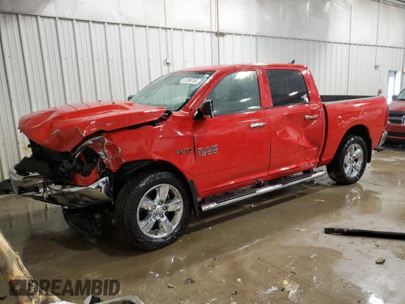 2015 Ram 1500 Big Horn z VIN 1C6RR7LM9FS562861, wystawiony jako Copart lot #57399755 z przebiegiem 147 360 mil mil oraz Nie do naprawy • Non repairable. Historia ofert i sprzedaży dostępna na DreamBid. Obrazek 1.