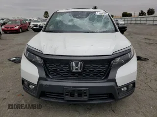 2021 Honda Passport EX-L with VIN 5FNYF7H51MB014345, listed as a Copart auction lot 71564754 with 46,944 mi miles and Salvage Title. Bid and sale history available at carsss.com. Image 5.