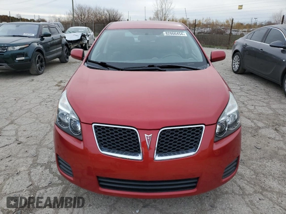 2009 Pontiac Vibe w/1SA with VIN 5Y2SP678X9Z463503, listed as a Copart auction lot 82866454 with 122,782 mi miles and Salvage Title. Bid and sale history available at carsss.com. Image 5.