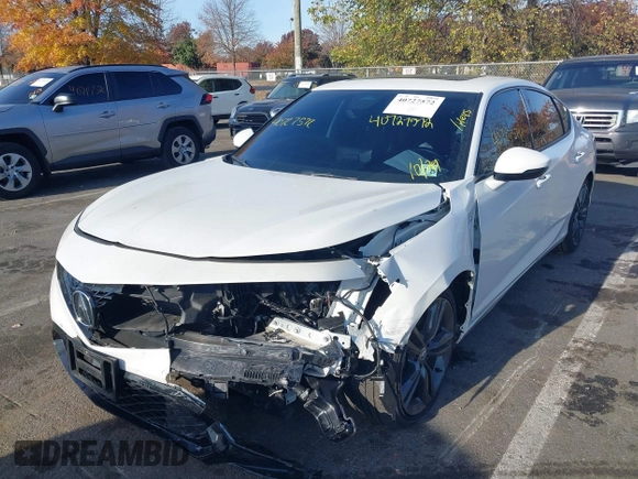 2024 Acura Integra Technology with VIN 19UDE4G74RA004168, listed as a IAAI auction lot 40727572 with 8,147 mi miles and . Bid and sale history available at DreamBid. Image 17.