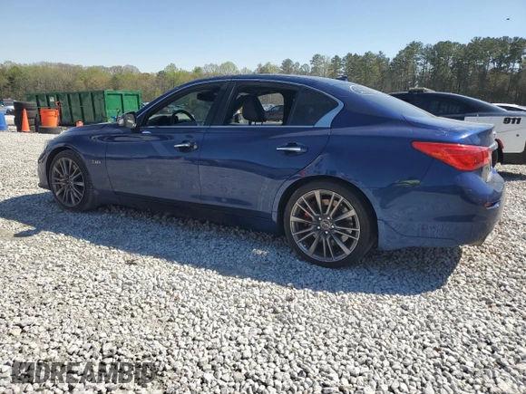 2017 Infiniti Q50 Red Sport 400 z VIN JN1FV7AP5HM851282, wystawiony jako Copart lot #50292255 z przebiegiem 92 513 mil mil oraz Czysty tytuł • Clean title. Historia ofert i sprzedaży dostępna na DreamBid. Obrazek 2.
