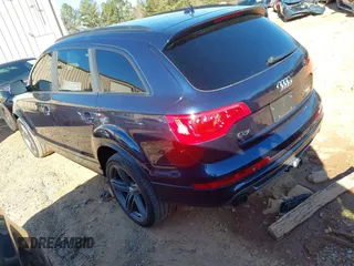 2014 Audi Q7 3.0T S line Prestige with VIN WA1DGAFEXED018456, listed as a IAAI auction lot 41705494 with 114,760 mi miles. Bid and sale history available at carsss.com. Image 3.