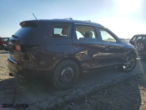 2015 Infiniti QX60 with VIN 5N1AL0MN3FC542648, listed as a Copart auction lot 45194715 with NaN miles and Salvage Title. Bid and sale history available at carsss.com. Image 3.