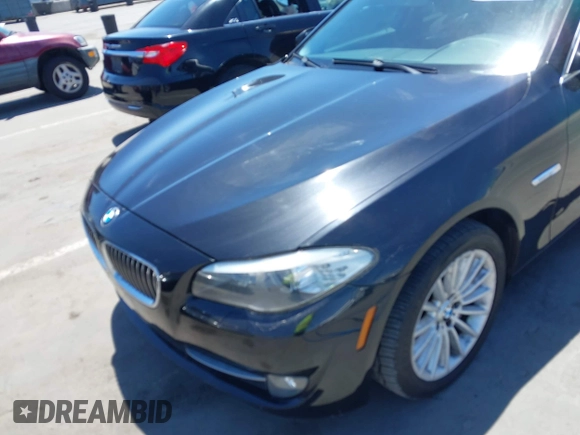2011 BMW 5 Series 535i with VIN WBAFR7C5XBC602063, listed as a IAAI auction lot 42225883 with 133,802 mi miles and . Bid and sale history available at carsss.com. Image 6.