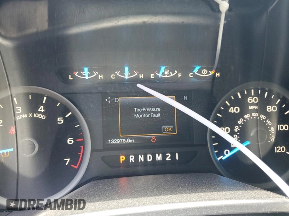 2016 Ford F-150 XLT with VIN 1FTEW1EG3GFC58231, listed as a Copart auction lot 57956055 with 132,975 mi miles and Salvage title. Bid and sale history available at DreamBid. Image 9.
