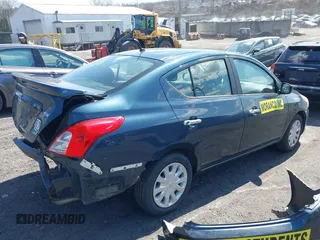 2016 Nissan Versa S Plus with VIN 3N1CN7AP0GL809324, listed as a IAAI auction lot 41882293 with 160,167 mi miles. Bid and sale history available at carsss.com. Image 4.