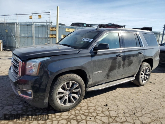 2020 GMC Yukon SLT with VIN 1GKS2BKC0LR162060, listed as a Copart auction lot 42538185 with 102,430 mi miles and Salvage Title. Bid and sale history available at carsss.com. Image 1.
