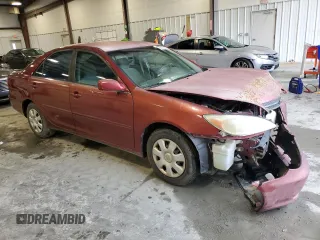 2004 Toyota Camry LE with VIN 4T1BE32K34U302354, listed as a Copart auction lot 50139965 with 201,000 mi miles and Salvage Title. Bid and sale history available at carsss.com. Image 4.