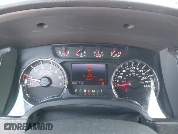 2012 Ford F-150 XL with VIN 1FTFW1CF1CFC68734, listed as a IAAI auction lot 41938931 with 295,417 mi miles. Bid and sale history available at carsss.com. Image 7.