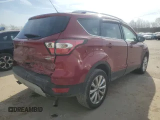 2017 Ford Escape Titanium with VIN 1FMCU0J99HUA37823, listed as a Copart auction lot 48224185 with 133,633 mi miles and Salvage Title. Bid and sale history available at DreamBid. Image 3.