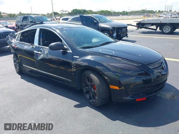 2009 Mazda 6 with VIN 1YVHP80AX95M26374, listed as a IAAI auction lot 42238072 with 158,462 mi miles and . Bid and sale history available at DreamBid. Image 1.