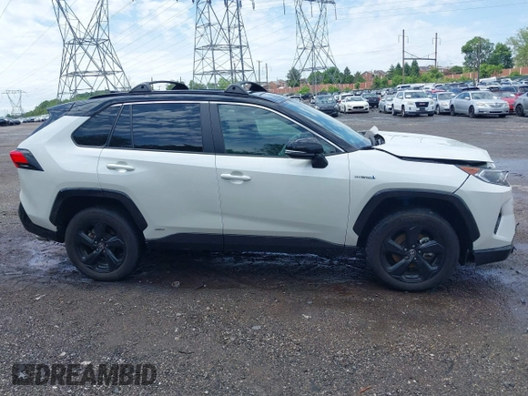 2021 Toyota RAV4 Hybrid XSE with VIN 4T3E6RFV9MU052563, listed as a IAAI auction lot 42295510 with 24,771 mi miles and . Bid and sale history available at DreamBid. Image 14.