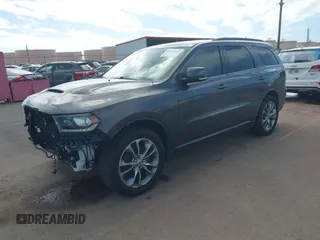 2020 Dodge Durango GT Plus with VIN 1C4RDHDG6LC410192, listed as a IAAI auction lot 41473623 with 78,600 mi miles and . Bid and sale history available at DreamBid. Image 2.