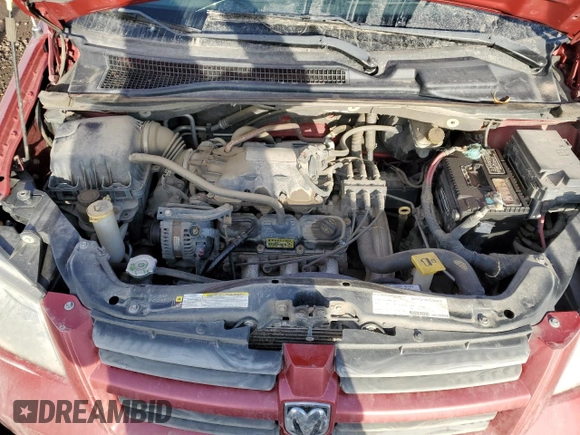 2008 Dodge Grand Caravan SE with VIN 2D8HN44H38R785015, listed as a Copart auction lot 46448665 with 286,599 mi miles and Salvage Title. Bid and sale history available at DreamBid. Image 12.