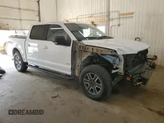 2015 Ford F-150 XLT with VIN 1FTEW1EP1FKD42960, listed as a Copart auction lot 59285335 with 209,452 mi miles and Salvage title. Bid and sale history available at DreamBid. Image 4.