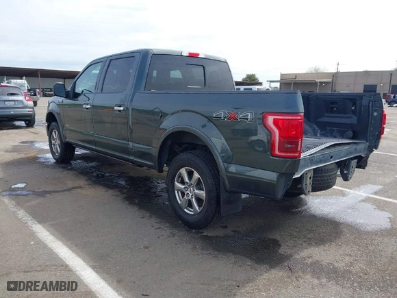 2015 Ford F-150 XLT w/HD Payload Pkg with VIN 1FTFW1EG6FFB62533, listed as a IAAI auction lot 41828378 with 130,033 mi miles. Bid and sale history available at carsss.com. Image 3.