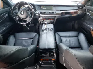 2012 BMW 7 Series 740Li with VIN WBAKB4C53CC576926, listed as a Copart auction lot 80361594 with 100,675 mi miles and Clean Title. Bid and sale history available at carsss.com. Image 8.