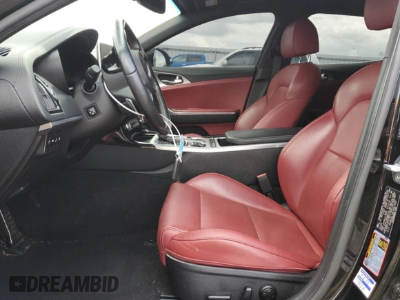 2020 Kia Stinger GT1 with VIN KNAE45LC8L6081602, listed as a Copart auction lot 52291265 with 32,874 mi miles and Salvage Title. Bid and sale history available at DreamBid. Image 7.