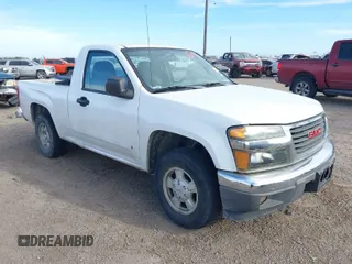 2007 GMC Canyon SL with VIN 1GTCS149178176475, listed as a IAAI auction lot 41803507 with 92,172 mi miles. Bid and sale history available at carsss.com. Image 1.