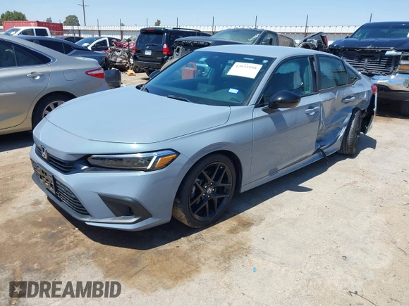 2024 Honda Civic Sport with VIN 2HGFE2F57RH526680, listed as a IAAI auction lot 42035998 with 12,188 mi miles and . Bid and sale history available at DreamBid. Image 17.