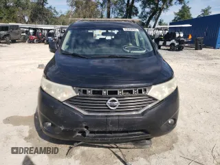 2011 Nissan Quest SL z VIN JN8AE2KP7B9002133, wystawiony jako Copart lot #43949255 z przebiegiem 136 869 mil mil oraz Szkoda całkowita • Salvage title. Historia ofert i sprzedaży dostępna na DreamBid. Obrazek 5.