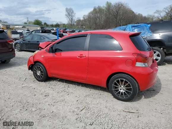2009 Toyota Yaris with VIN JTDJT903395222185, listed as a Copart auction lot 51340875 with 178,490 mi miles and Salvage Title. Bid and sale history available at carsss.com. Image 2.