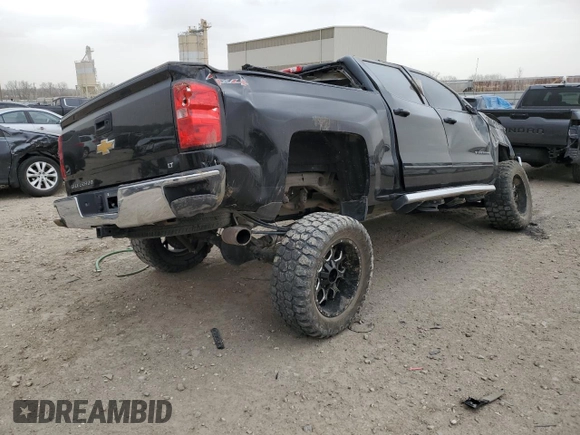 2015 Chevrolet Silverado 1500 LT with VIN 3GCUKREC5FG393923, listed as a Copart auction lot 49654695 with Not Provided miles and Salvage Title. Bid and sale history available at DreamBid. Image 3.