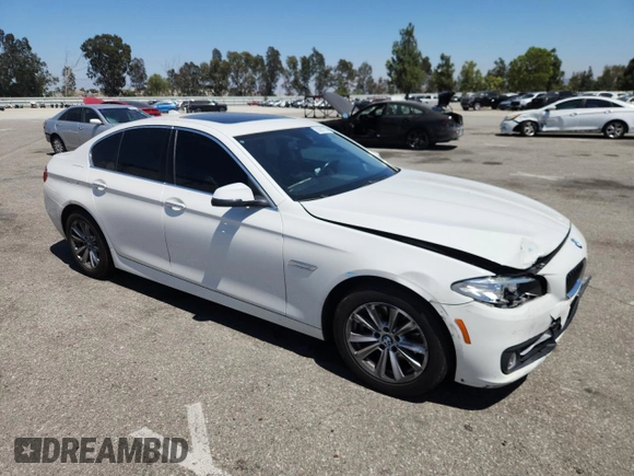 2015 BMW 5 Series 528i with VIN WBA5A5C59FD518341, listed as a Copart auction lot 63881785 with 147,489 mi miles and Salvage title. Bid and sale history available at DreamBid. Image 4.