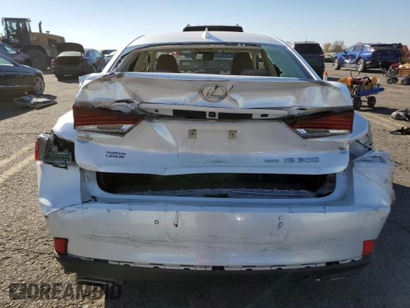 2020 Lexus IS 300 with VIN JTHD81F25L5041559, listed as a Copart auction lot 77375744 with 18,263 mi miles and Salvage title. Bid and sale history available at DreamBid. Image 6.