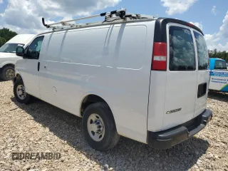 2018 Chevrolet Express Cargo with VIN 1GCWGAFPXJ1181166, listed as a Copart auction lot 59928365 with Not provided miles and Clean title. Bid and sale history available at DreamBid. Image 2.