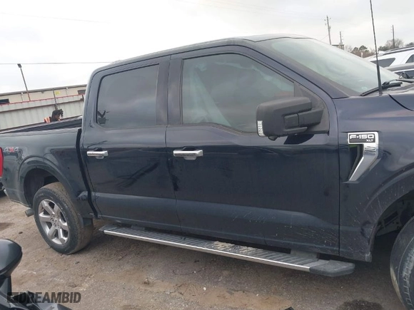 2021 Ford F-150 XL with VIN 1FTFW1E82MFC04444, listed as a IAAI auction lot 41510617 with 47,070 mi miles. Bid and sale history available at carsss.com. Image 13.