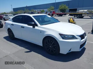 2015 Lexus GS 350 with VIN JTHBE1BLXFA002184, listed as a IAAI auction lot 42624816 with 76,751 mi miles and . Bid and sale history available at DreamBid. Image 1.