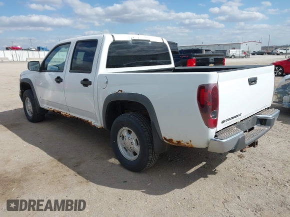 2007 Chevrolet Colorado LT w/1LT with VIN 1GCDT13E578217965, listed as a IAAI auction lot 42039892 with 155,941 mi miles. Bid and sale history available at carsss.com. Image 3.