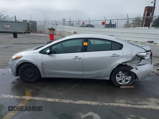2014 Kia Forte LX with VIN KNAFK4A6XE5252182, listed as a IAAI auction lot 41809127 with 1 mi miles. Bid and sale history available at carsss.com. Image 13.