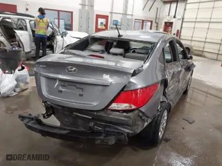 2017 Hyundai Accent SE with VIN KMHCT4AE5HU221664, listed as a IAAI auction lot 41837277 with 107,896 mi miles. Bid and sale history available at carsss.com. Image 18.