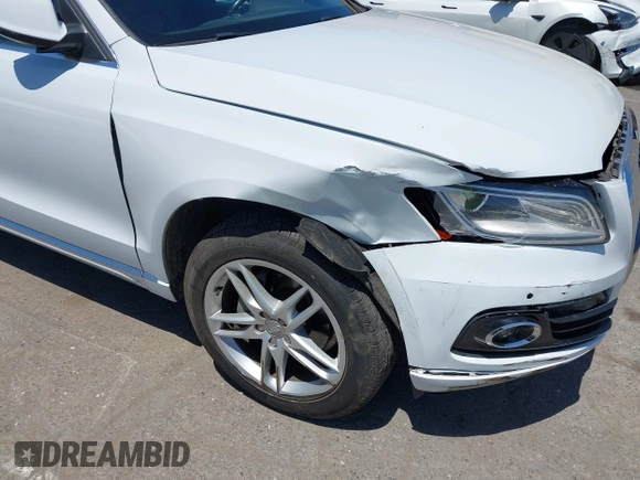 2015 Audi Q5 Premium Plus with VIN WA1LFAFP8FA016210, listed as a IAAI auction lot 42354386 with 90,945 mi miles and . Bid and sale history available at DreamBid. Image 6.