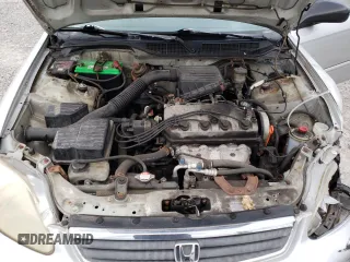 2000 Honda Civic VP with VIN 2HGEJ6611YH525471, listed as a Copart auction lot 69864324 with 115,313 mi miles and Salvage Title. Bid and sale history available at carsss.com. Image 13.