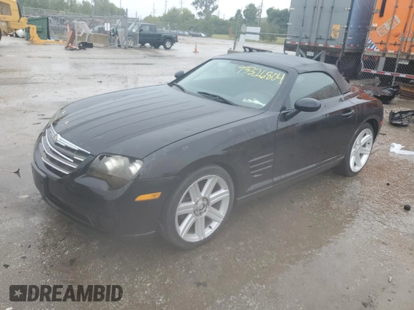 2006 Chrysler Crossfire with VIN 1C3AN55L26X064387, listed as a Copart auction lot 73326804 with 40,167 mi miles and Salvage Title. Bid and sale history available at DreamBid. Image 1.
